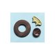 Enjoliveur + bouchon PB 00300 Int, 1"1/2 - ANTHRACITE