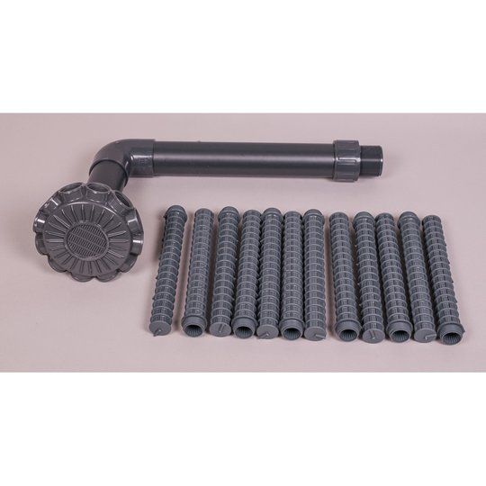 Ensemble collecteur 2" avec crépines 265mm pour FILTRE SAB Jupiter 33 m3