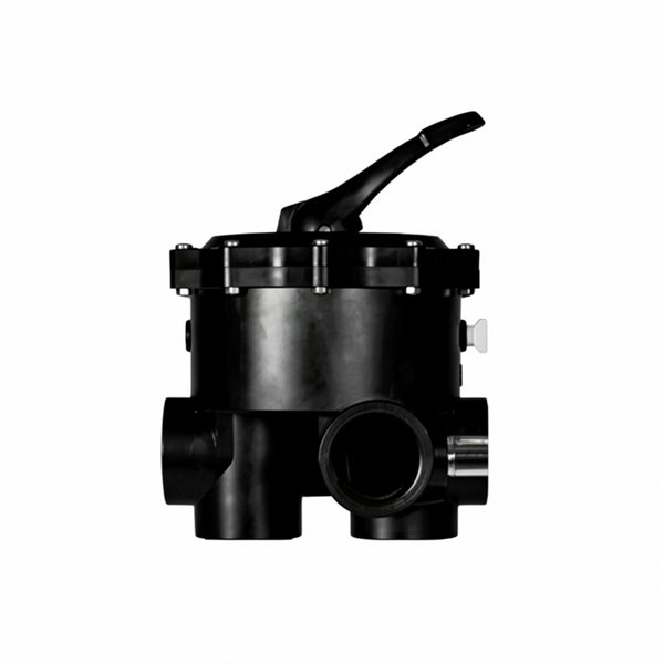Vanne Side V6 2" SM20-3 noire - liaisons à coller Ø63 non incluses