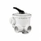 Vanne Side V6 3" ND SM30-AO All Open multifonction blanche - liaisons à coller Ø90 non incluses - 3,5 bar