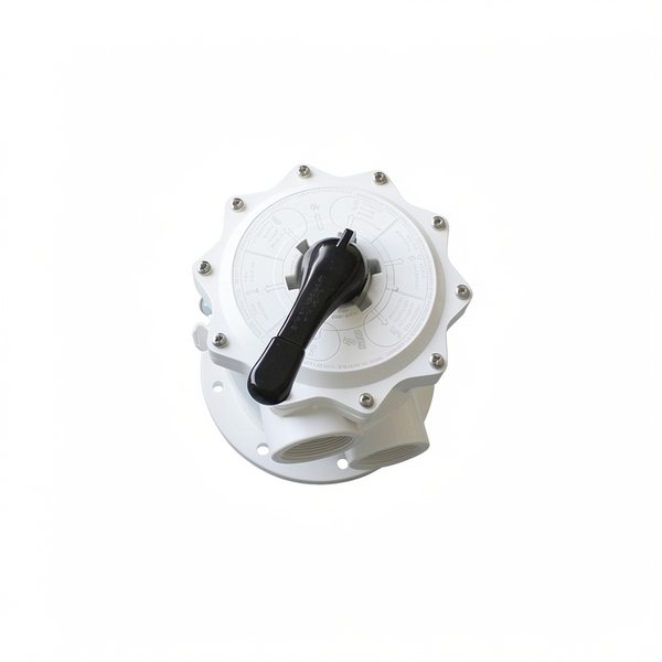 Vanne Top V6 2" ND TM22-E blanche à boulonner (x8) - rebord colerette 33mm