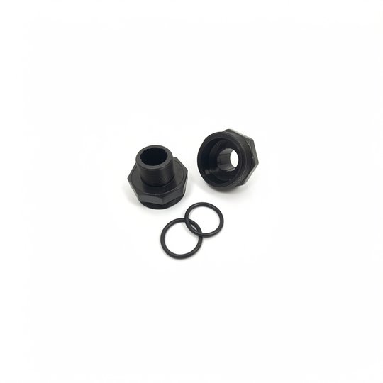 Kit 2 traversées de paroi NOIRES + joint 1"1/2 FSAB Balear Ø400 à 640, Toledo