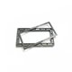 Bride SK GM Liner + enjoliveur + vis Parker 5,5x25mm - ANTHRACITE