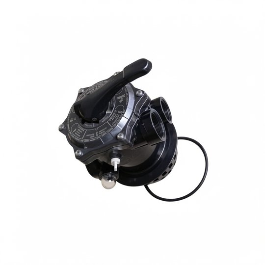 Vanne Top V6 1"1/2 TM12-S noire à serrer - rebord colerette 14mm (ex 13.0810)