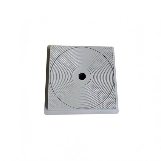 Couvercle SK Standard rond + cadre carré - GRIS