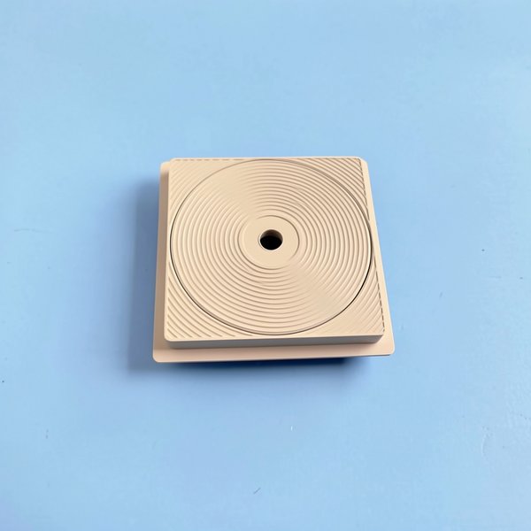 Couvercle SK Standard rond + cadre carré - SABLE