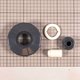 Enjoliveur refoulement Multiflow + rotule + siège - couleur GRIS ANTHRACITE