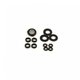 Kit joints douche solaire - comprend joints 39107 + 39122 + 39098 + 39104