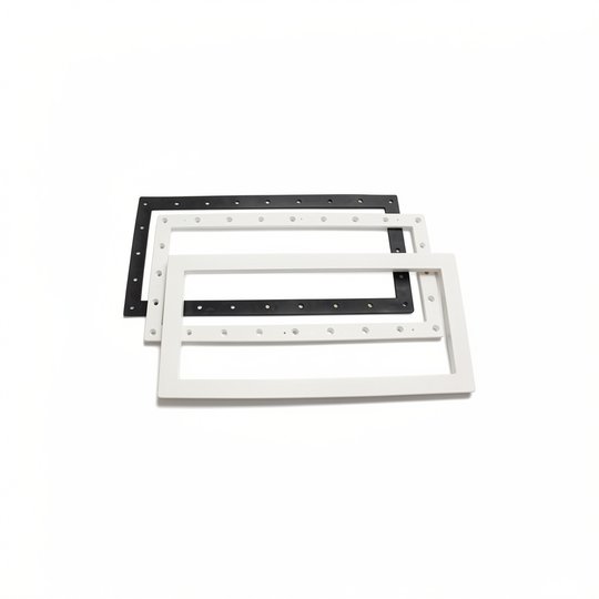 Brides + enjoliveurs + joints + vis skimmer GM (x2) - BLANC