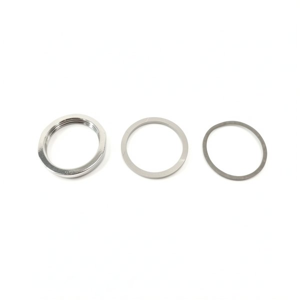 Ensemble fixation corps bouton poussoir