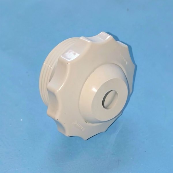 Partie centrale : rotule Ø12mm, siège, enjoliveur blanc Béton/Préfab