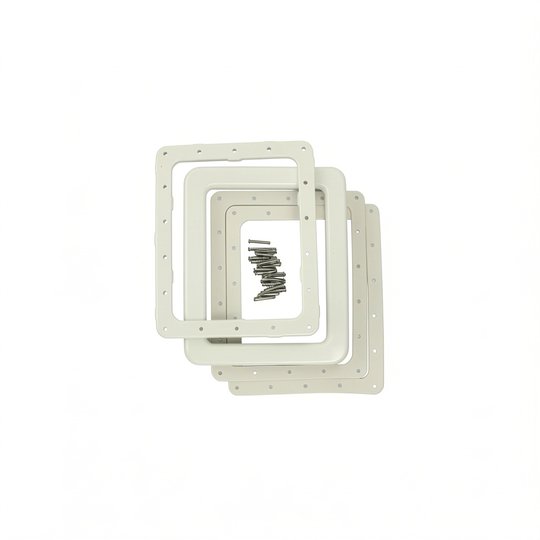 Bride + joints + enjoliveur + vis SK