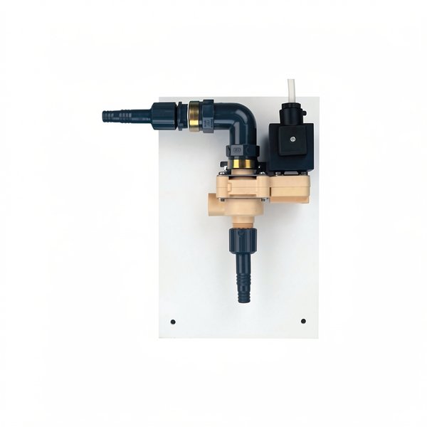 Electrovanne complète (Support + raccords)
