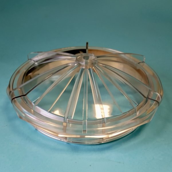 Couvercle FILTRE SAB Jupiter 8" Transparent, trou fileté (101D009)