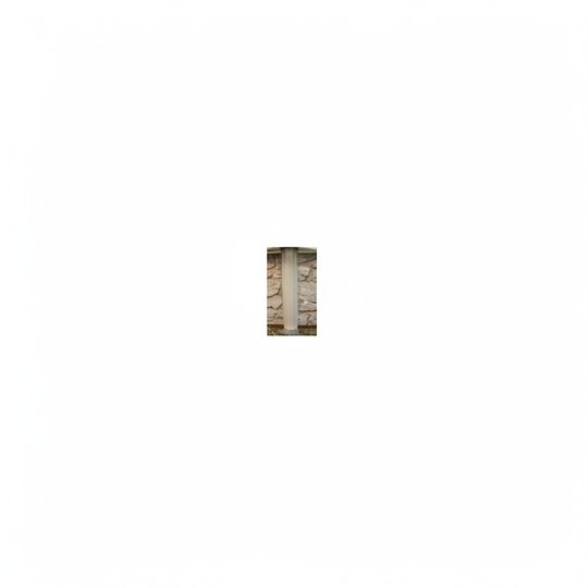 Poteau vertical blanc pour piscine H.1.20m (x1)