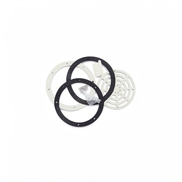 Kit grille + bride + joints + vis + réducteur BDF