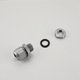 Presse-étoupe 40mm long (M16 support ampoule) PROJ Extra plat