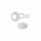 Buse de refoulement orientable (rotule + siège fileté + enjoliveur vissé) - 19mm