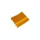 Brosse PVC jaune (anneau mousse 6101611 vendu séparément) pour Dolphin SWASH TC/Nauty/Pullit E70 E90