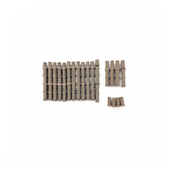 Ensemble crépines FILTRE LSC 42 - 4x60mm, 4x180mm, 12x280mm (1274)
