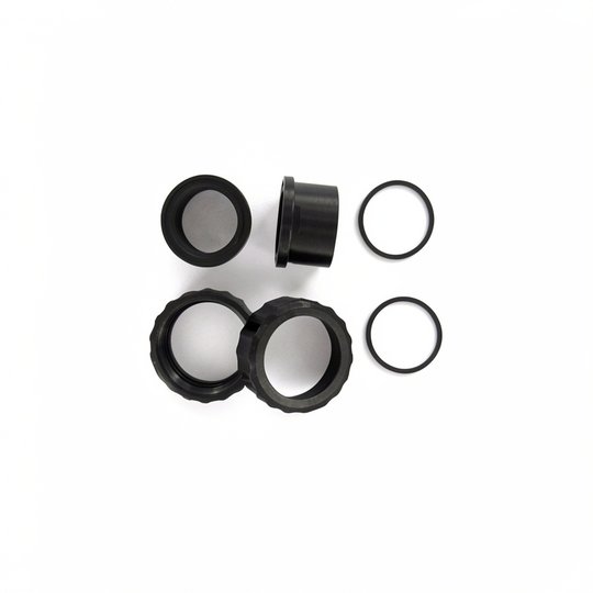 Raccord union Ø50 à coller + écrous + joints (jeu de 2) PPE Power-Flo