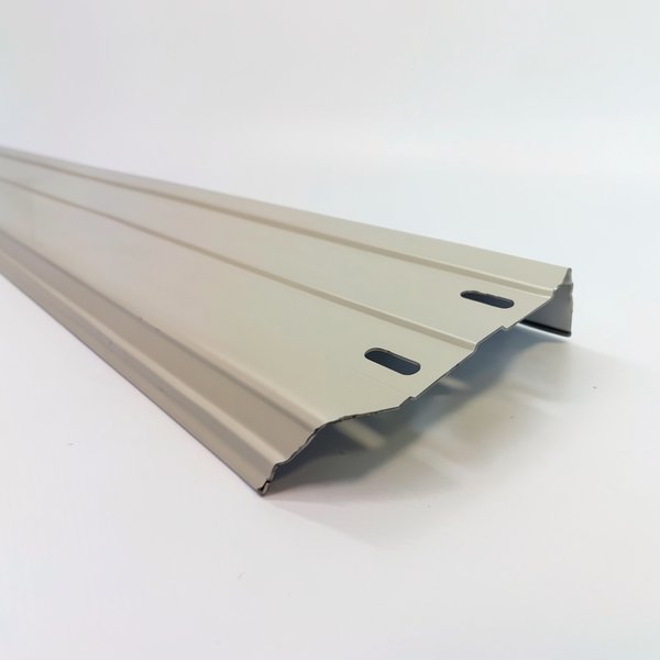 Margelle métallique Grise 150x1400 mm (à l'unité)