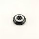 Couvercle quart de tour + vis de blocage de vanne 1"1/2 NM noire