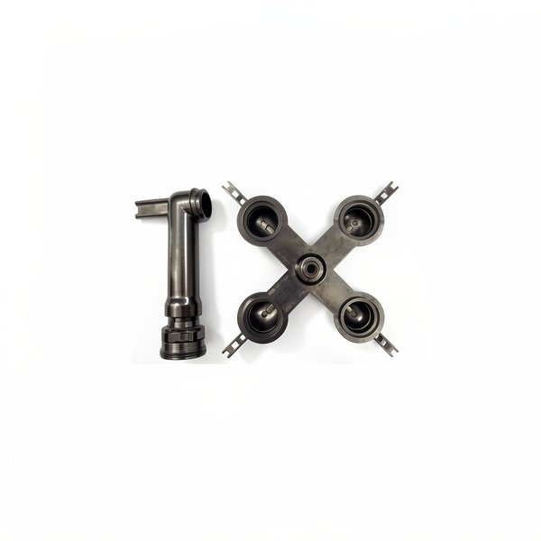 Traversée inférieure, coude et support (ex H-17-0025) - Filtre Clean & Clear Plus