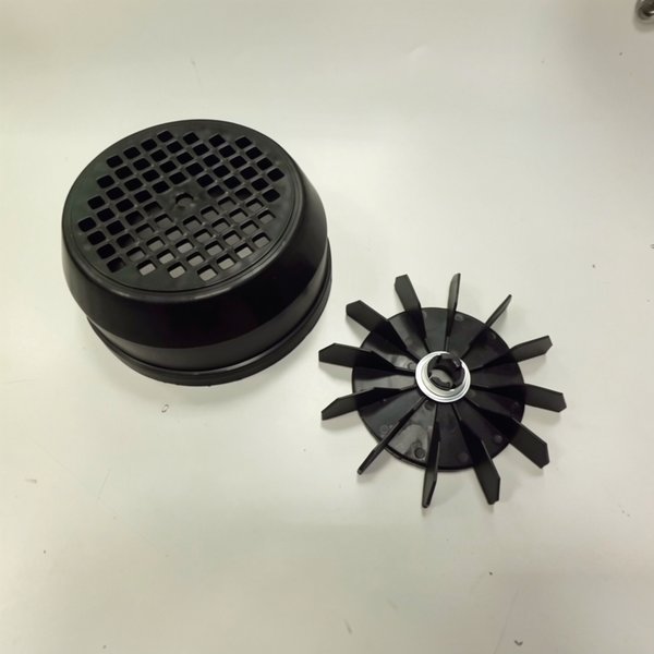 Capot de ventilateur PPE Victoria 0,75 à 1 CV / Glass Plus 0,75 à 1,5 CV (Capot + Ventil. + bague)