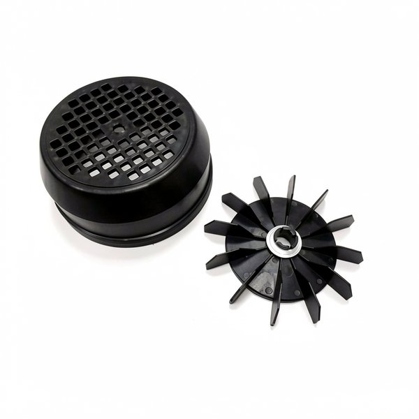 Capot de ventilateur PPE Victoria 0,75 à 1 CV / Glass Plus 0,75 à 1,5 CV (Capot + Ventil. + bague)