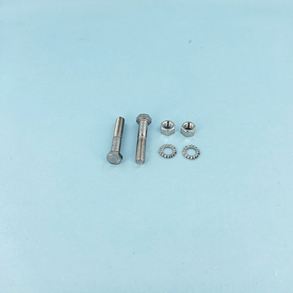 Vis + écrou plateau d'etanchéité PPE Whisperflow - 3/8" -16-uNC x1 3/4" (x2)