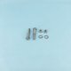 Vis + écrou plateau d'etanchéité PPE Whisperflow - 3/8" -16-uNC x1 3/4" (x2)