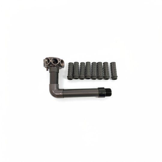 Diffuseur inférieur FILTRE SAB Jupiter, Titan 14m3 avec coude + 8 crépines 1" - 110 mm