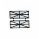 Cartouches Printemps (x4) 278x108mm pour robot Swash, Nauty, Galaxy