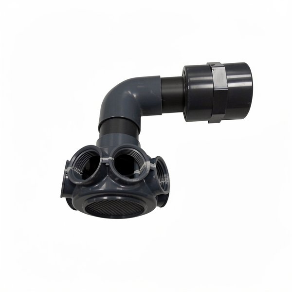 Diffuseur inférieur FILTRE SAB (Jupiter, Titan) 9m3 - avec coude