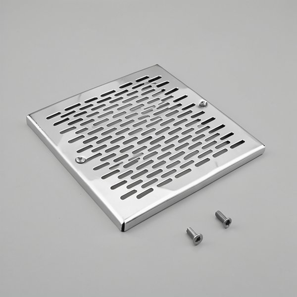 Grille (+ vis) BDF 200x200 - Inox Béton