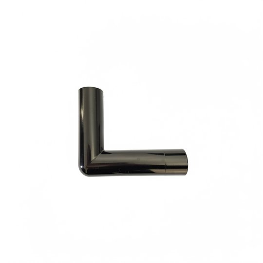 Coude tuyau 1"1/2 (Noir) 175mm