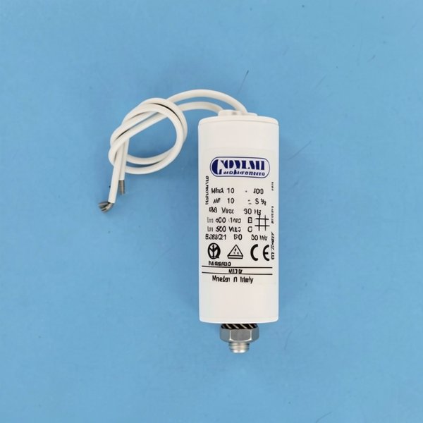 Condensateur MKA 10µF 450V 30X70 avec vis M8 câble 150mm long