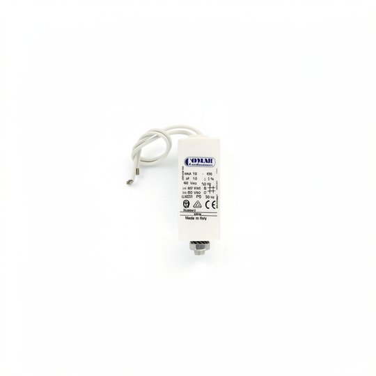 Condensateur MKA 10µF 450V 30X70 avec vis M8 câble 150mm long