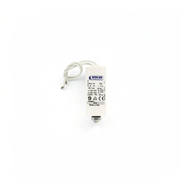 Condensateur MKA 10µF 450V 30X70 avec vis M8 câble 150mm long
