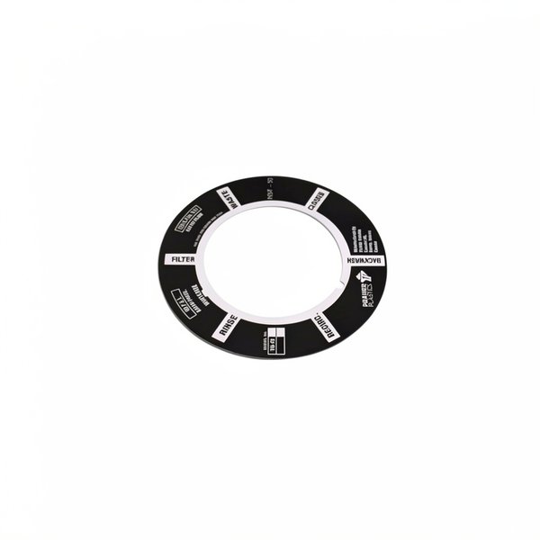 Marquage sérigraphié autocollant vanne 2" SM20