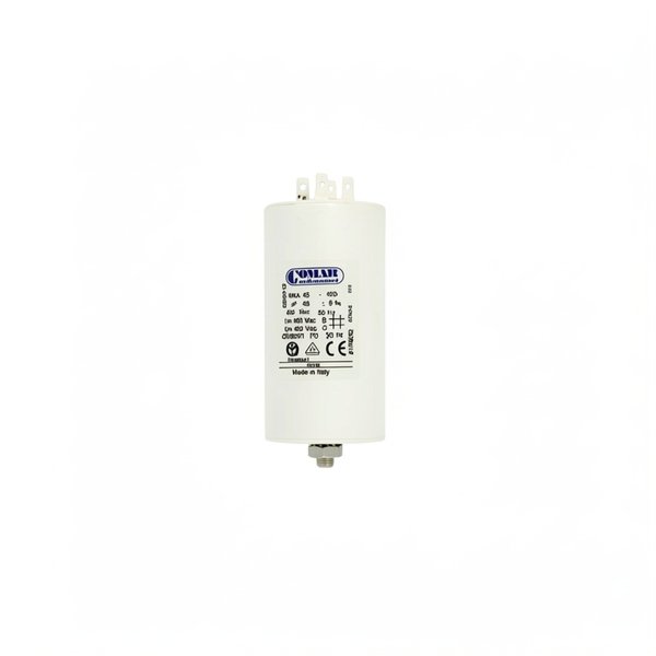 Condensateur MKA 45µF 450V 50X94 avec vis M8 et cosse Double