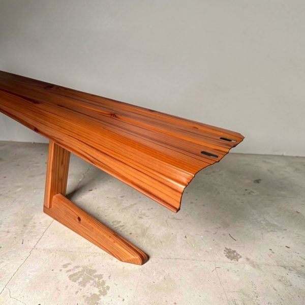 Margelle métallique Imitation Bois 150x1095 mm (à l'unité)