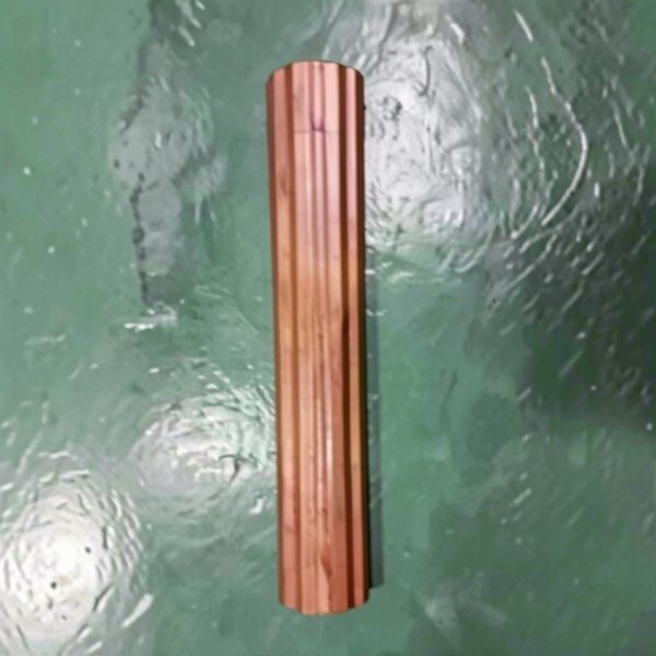Poteau Vertical Imitation Bois pour Piscine 1.20M