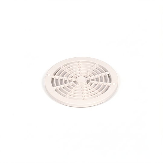 Grille BDF ABS Ø186mm avec trous + ergots de clipage