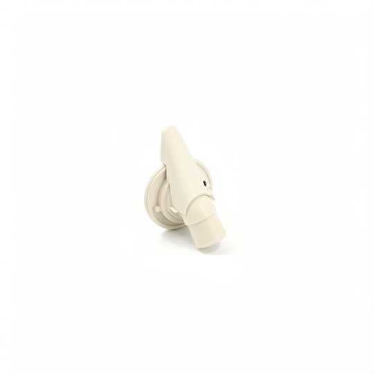 Buse de refoulement coudee Blanche AR100