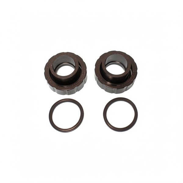 Kit raccord union 50mm (x2) pour PPE Max Flo 2 et XL