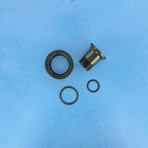 Liaison droite + écrou + joints de vanne Noire NM 1"1/2 Filtre SAB Century