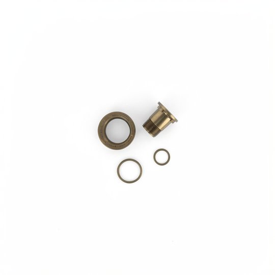 Liaison droite + écrou + joints de vanne Noire NM 1"1/2 Filtre SAB Century