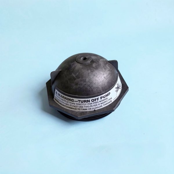 Couvercle noir 6" Filtre SAB Triton AM après 11/1991